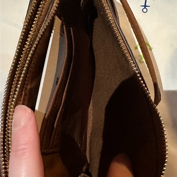 *Vintage Coach Tan Leather Wristlet*NWT* - Picture 12 of 16